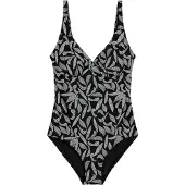 Bonprix Maillot 1 pièce sculptant, maintien léger