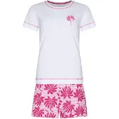 Rebelle Pyjama 'Shortama' blanc