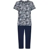 Pastunette Pyjama 'Pyjama' bleu foncé