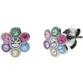 Lucardi Boucles d'oreilles argent