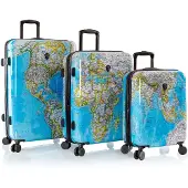 Heys Ensemble de bagages 'Black Camo' bleu / mélange de couleurs