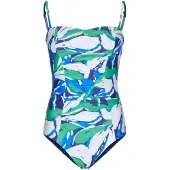 Pastunette Maillot de bain modelant 'Bandeau swimsuit' bleu