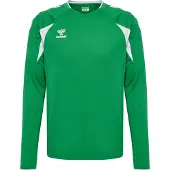 Hummel Maillot à manches longues Core 2.0 unisexe, vert, L, unisexe, femmes, hommes