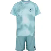 Hummel Cloud Short Sleeve Set Bleu 110 cm Enfants