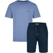Phil&Co. Pyjama court bleu