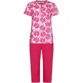 Rebelle Pyjama 'Pyjama with 3/4 pants' rose foncé