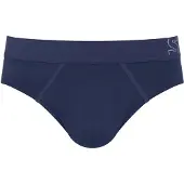 Sloggi Slip 'Briefs' bleu / blanc