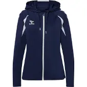Hummel Sweat de sport bleu foncé / blanc