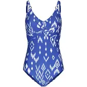 Pastunette Maillot de bain modelant 'Knot' bleu