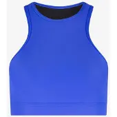 WALLIEN Hauts de bikini 'Racerfront Tie' bleu cobalt