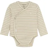 Noppies Barboteuse / body 'Navi' beige / blanc