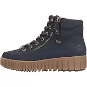 Rieker Bottines à lacets bleu marine