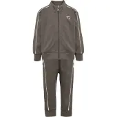 Hummel Survêtement bleu marine / gris foncé / blanc