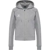 Hummel Veste de survêtement gris chiné