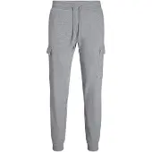 Jack & Jones Pantalon cargo 'JPSTGordon JJShark' gris clair