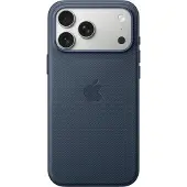 Apple Coque iPhone 17 Pro Max Tissage technique avec MagSafe Bleu
