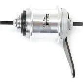 Sturmey Archer Ihs3c Rear Hub Argenté 36H / 163.2 mm