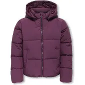 ONLY GIRLS Veste d’hiver 'KOGDolly' bourgogne