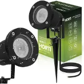 LUMILED Projecteur d'extérieur LED GU10, étanche IP65, noir, avec câble de 1 mètre, marque HORTI