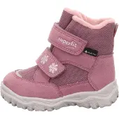 Superfit Bottes de neige 'Husky 1' mauve / rose / blanc