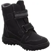 Superfit Bottes de neige 'Husky' brun foncé / gris / violet pastel / blanc