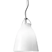 Fritz Hansen Suspension , Caravaggio P1, dimmable, Blanc, Salon / séjour, Verre, Design