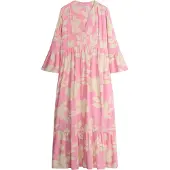 Bonprix Robe-chemise beige / rose