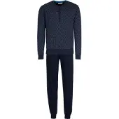 Pastunette Pyjama long bleu foncé