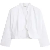 Bonprix Boléro blanc