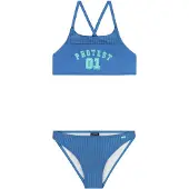 Protest Waw Bikini Bleu 176 cm Fille