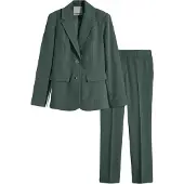 Bonprix Pantalons de tailleur vert