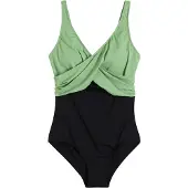 Bonprix Maillot 1 pièce style croisé