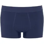 Sloggi Boxers bleu foncé / blanc