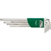 Stahlwille Ball 1.5-10 Hexagonal Socket Set 9 Pieces Argenté