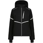 CMP Veste de ski femme en twill avec capuche noir 44