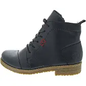 Rieker Bottines à lacets bleu marine / rouge carmin