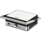 Heinner HEG-K2000CP, Machine à panini, Noir, Argent