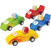 Bigjigs Pull Back Racewagen
