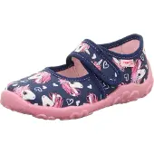 Superfit Pantoufle 'BONNY' marine / rose / rose / blanc
