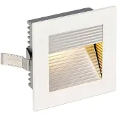 SLV FRAME CURVE LED luminaire encastré, carré, blanc mat, LED blanc chaud