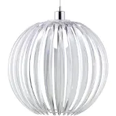 TRIO Lampe suspendue ZUCCA argent 304100100