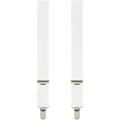 Profuomo Bretelles de pantalon blanc