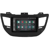 JFSound Autoradio avec navigation et caméra de recul pour Hyundai Tucson Android GPS Bluetooth WiFi DAB (Apple Carplay, Voiture Android)