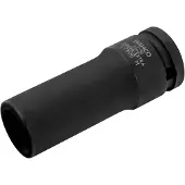 Bahco K7806M-13 - Douille à choc longue 6 pans 1/2", dimensions métriques, et finition phosphatée