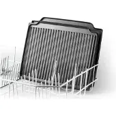 Fritel GR 3495 - Anthracite - Acier inoxydable - Rectangulaire - 34 x 27 mm - Aluminium - 2400 W
