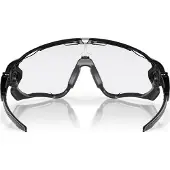 Oakley - Lunettes de soleil photochromiques - Jawbreaker Polished Black Clear/Black Photo Irid - Noir