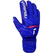 Reusch Gants de sport bleu roi / canneberge / blanc