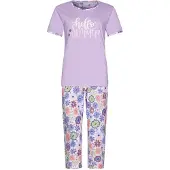 Rebelle Pyjama 'Pyjama with 3/4 pants' violet clair