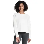 SKECHERS Sweat-shirt 'Skechluxe Elevate Crewneck' blanc