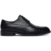 BOSS Chaussures derby en cuir à bout droit